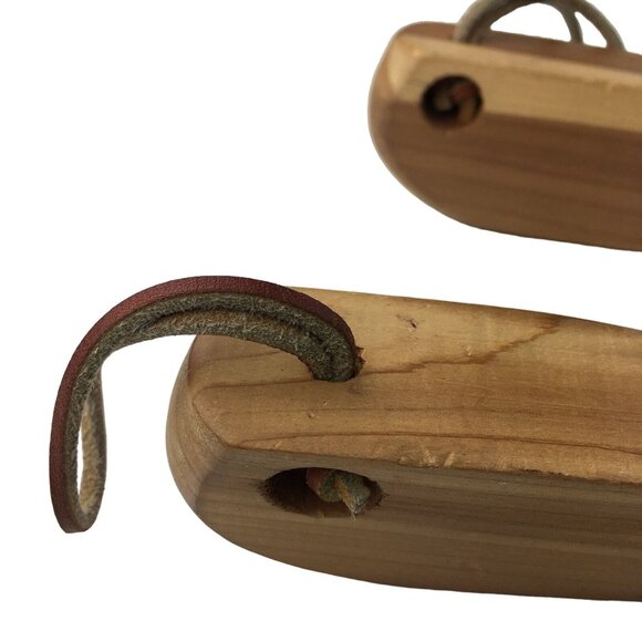 Wood Shoe Trees Cedar Rochester Co Large Shoe Stretchers u - Picture 10 of 12
